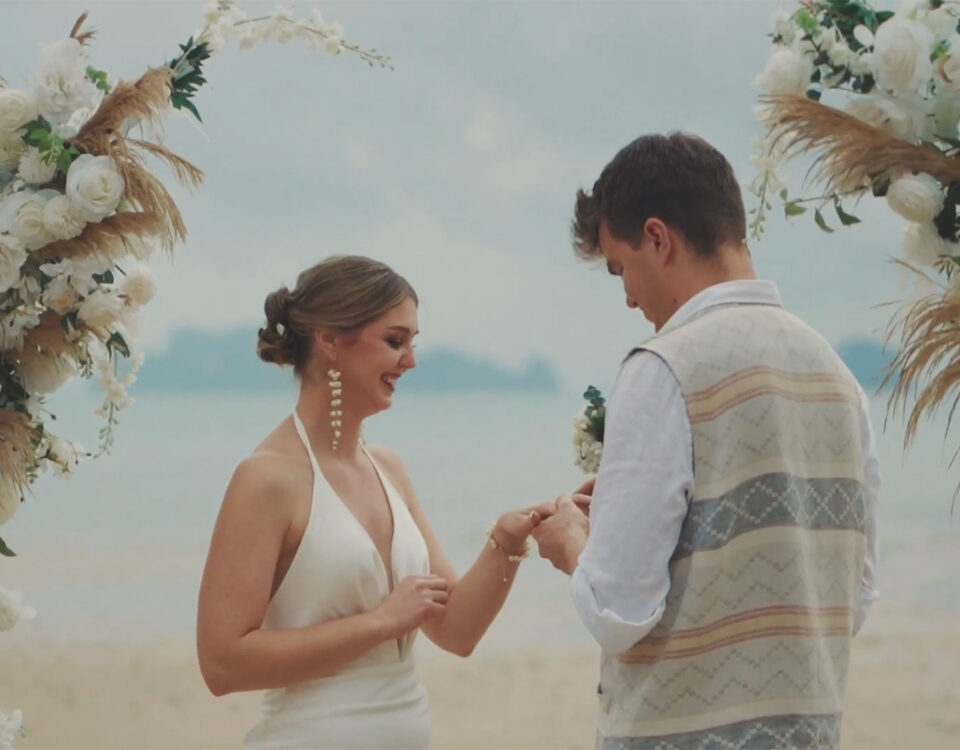 cinematic film, Krabi Videographer, Krabi video team, Krabi filmmaker, Krabi wedding film, wedding film photography in Krabi, Surprise proposal videographer