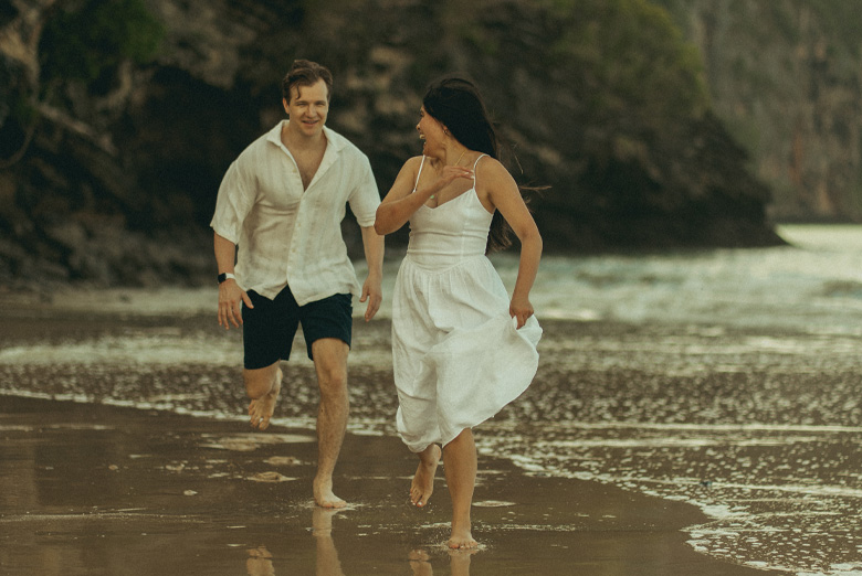 cinematic film, Krabi Videographer, Krabi video team, Krabi filmmaker, Krabi wedding film, wedding film photography in Krabi, Surprise proposal videographer
