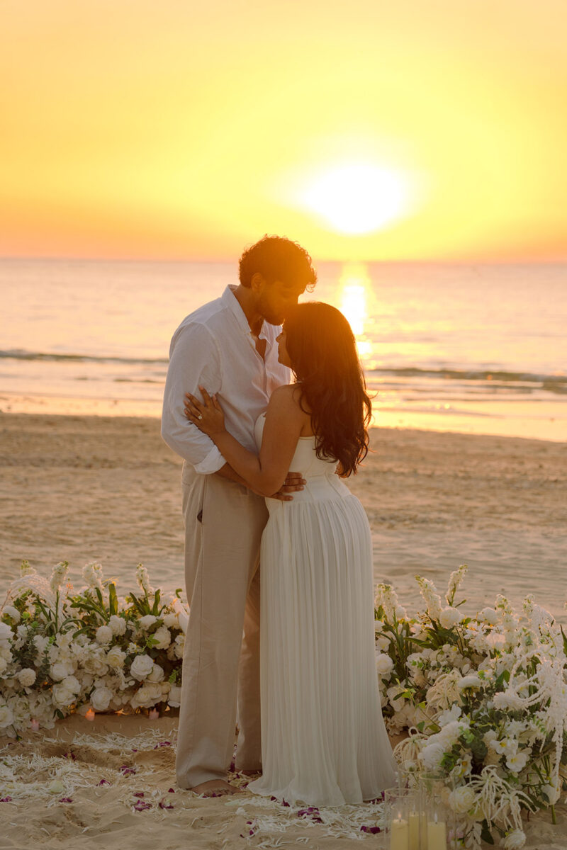 Khaolak photographer, Khaolak photography, Khaolak surprise proposal photography, Surprise proposal, Surprise proposal decoration in Khao Lak