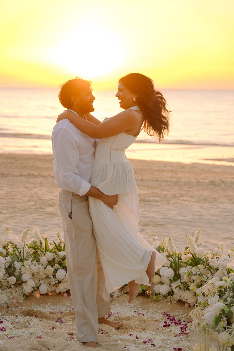 Khaolak photographer, Khaolak photography, Khaolak surprise proposal photography, Surprise proposal, Surprise proposal decoration in Khao Lak